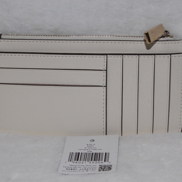 kate spade Oh What Fun! Nutcracker large slim cardholder NWT - Picture 4 of 4